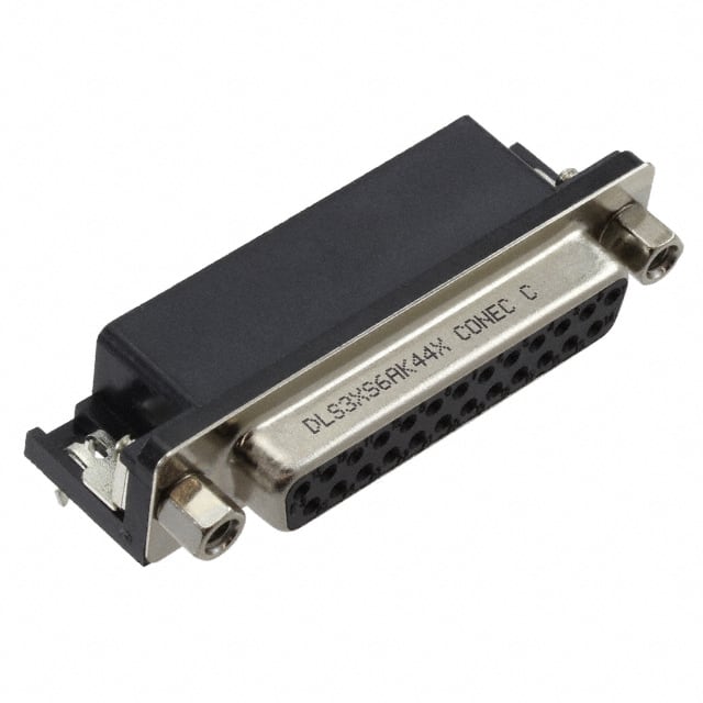 DLS3XS6AK44X CONN D-SUB RCPT 25POS R/A SLDR