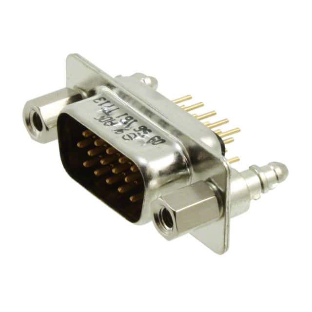 09561617713 CONN D-SUB HD PLUG 15P VERT SLDR