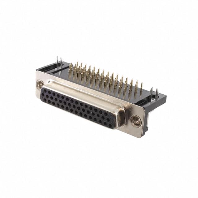 HDL44-SL-B CONN D-SUB HD RCPT 44P R/A SLDR