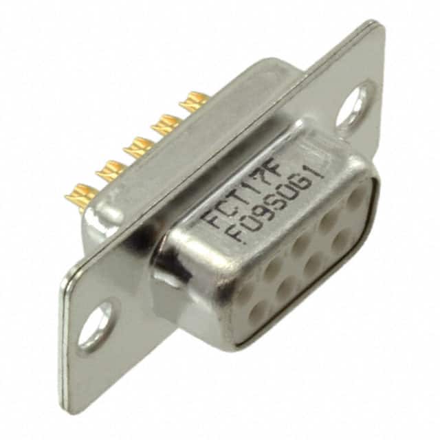 1727040078 CONN D-SUB RCPT 9POS SLDR CUP