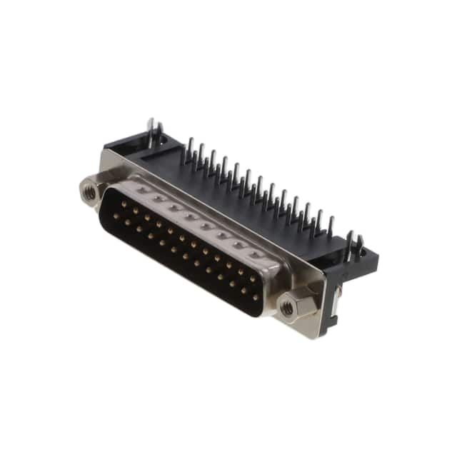 K22X-B25P-NJ CONN D-SUB PLUG 25POS R/A SLDR