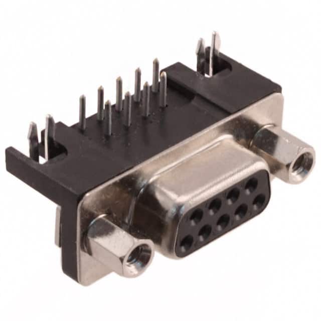 09681535613 CONN D-SUB RCPT 9POS R/A SLDR