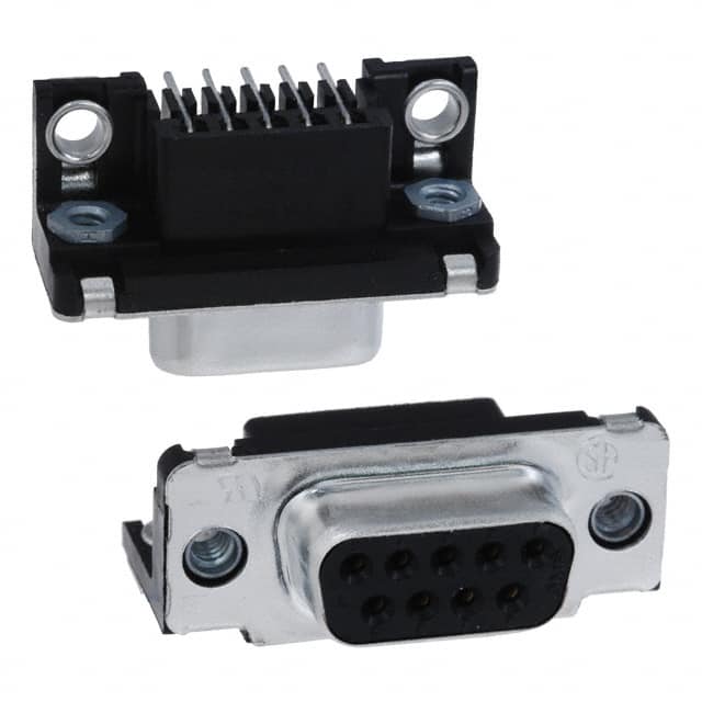 745781-4 CONN D-SUB RCPT 9POS R/A SLDR