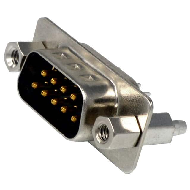 K85X-ED-9P-BRJ CONN D-SUB PLUG 9POS VERT SLDR