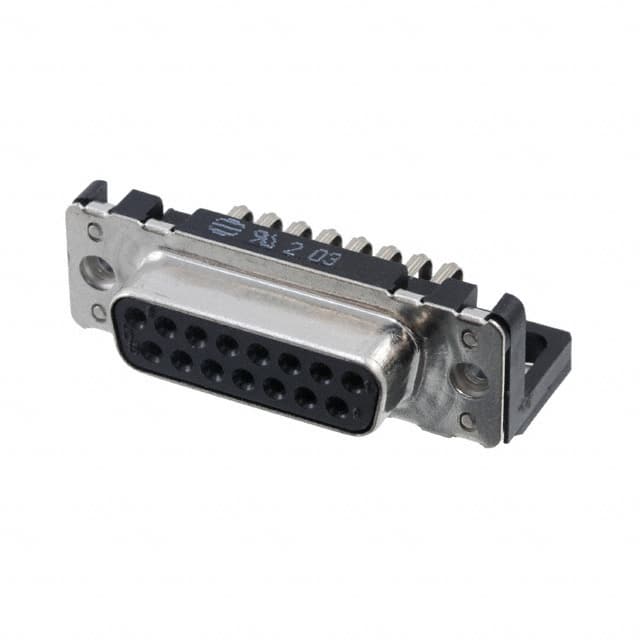 09662526612 CONN D-SUB RCPT 15POS R/A SLDR