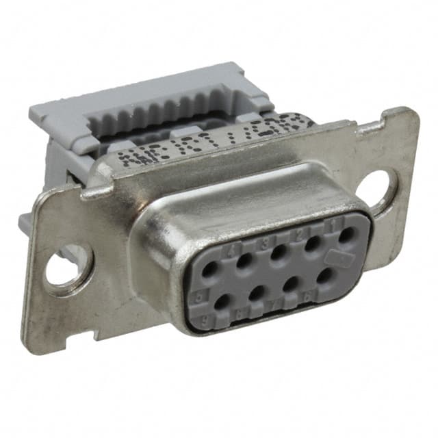 8309-8000 CONN D-SUB RCPT 9POS PNL MNT IDC