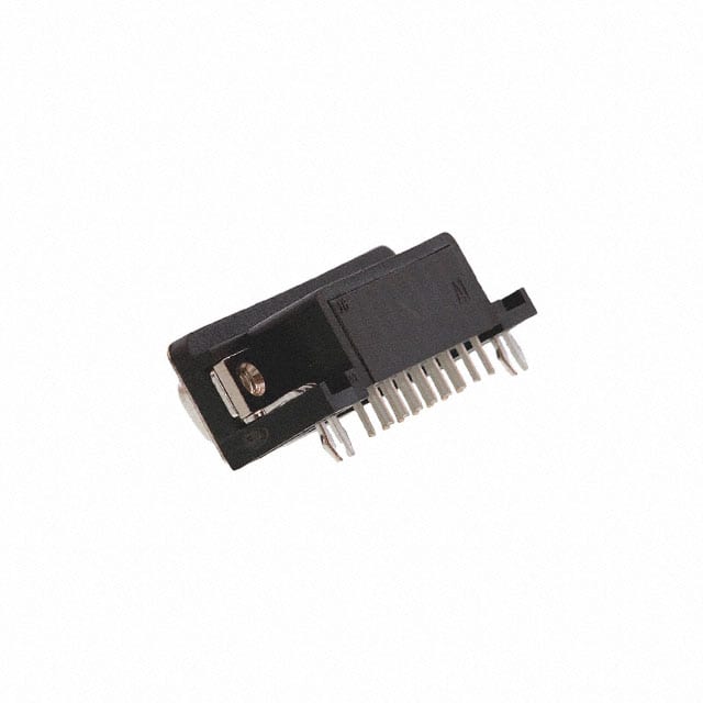 6E17C-015S-AJ-120 CONN D-SUB RCPT 15POS R/A SLDR