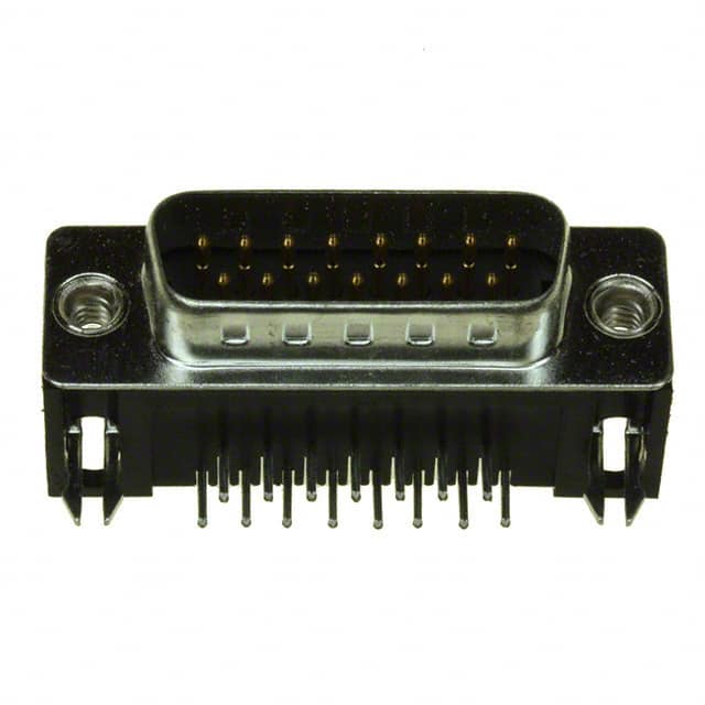 6E17C-015P-AJ-121 CONN D-SUB PLUG 15POS R/A SLDR