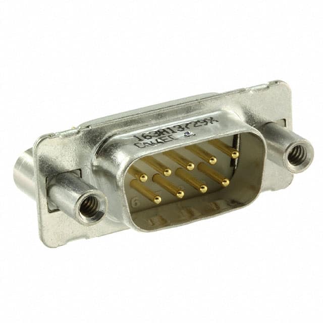 163A13729X CONN D-SUB PLUG 9POS VERT SLDR