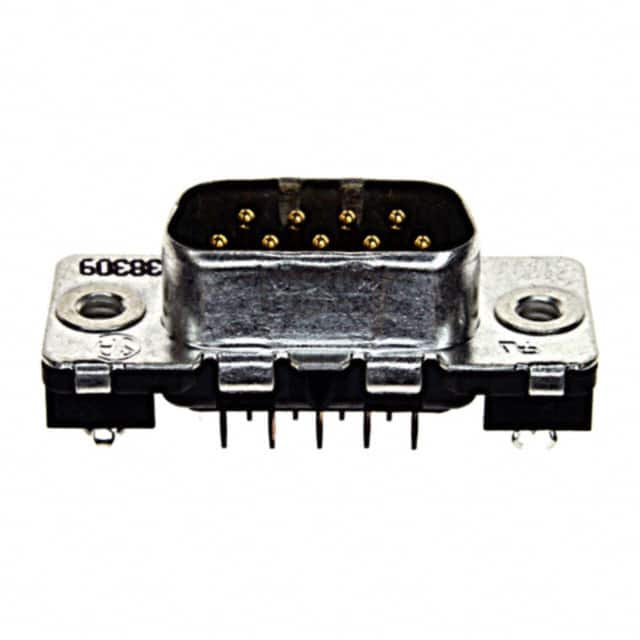 1-338309-2 CONN D-SUB PLUG 9POS VERT SLDR