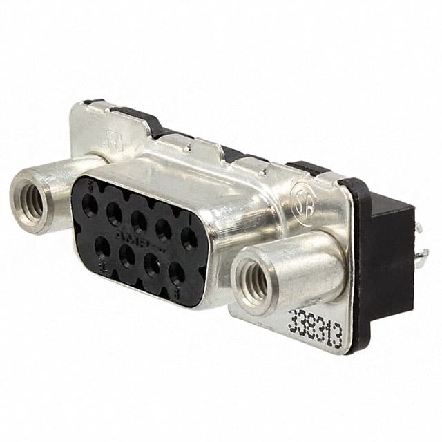 4-338313-2 CONN D-SUB RCPT 9POS VERT SLDR
