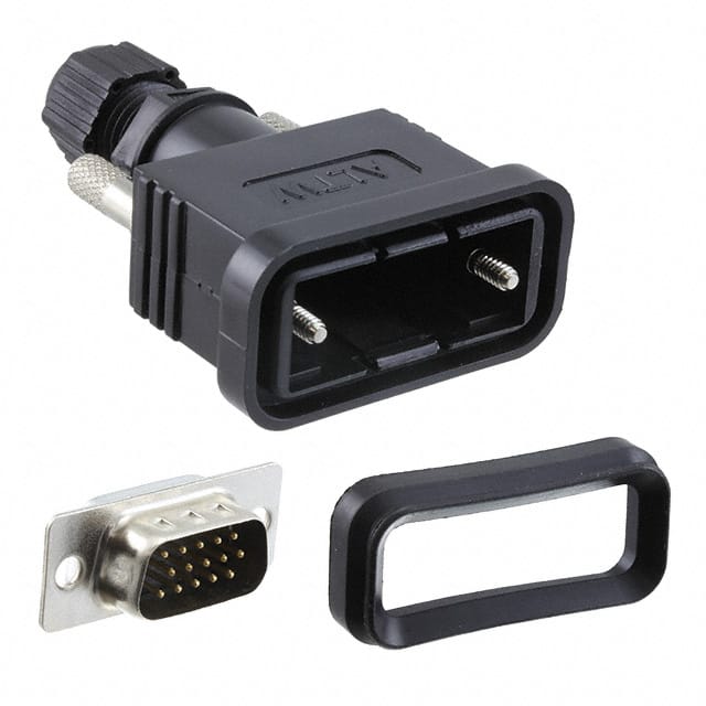 HDB-15BMMA-SL7001 CONN D-SUB HD PLUG 15POS SLDR