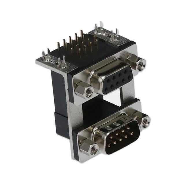 179-009-413R571 CONN D-SUB PLUG/RCPT 9P R/A SLDR