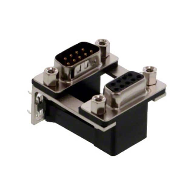 179-009-313R571 CONN D-SUB PLUG/RCPT 9P R/A SLDR