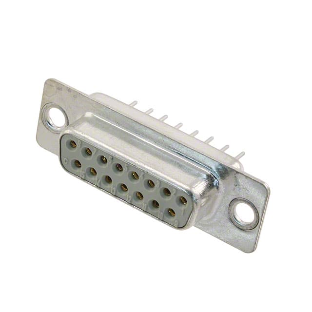 09670154754 CONN D-SUB RCPT 15POS VERT SLDR