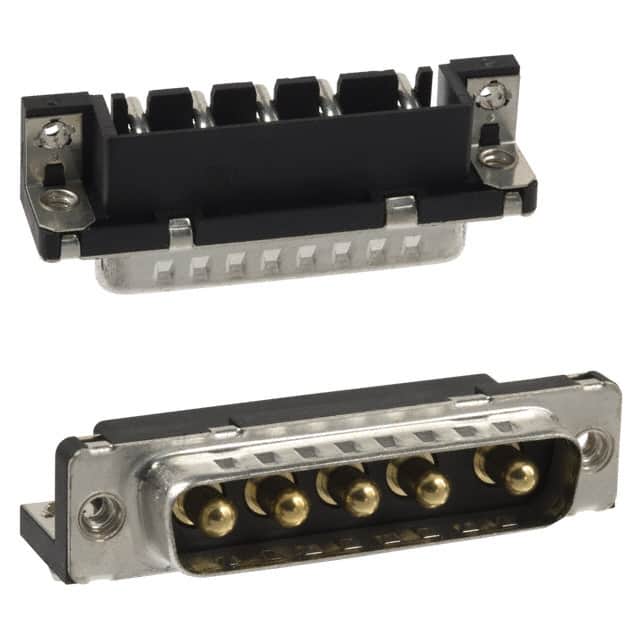 D5W5P36A6GX08LF CONN D-SUB PLUG 5POS R/A SLDR