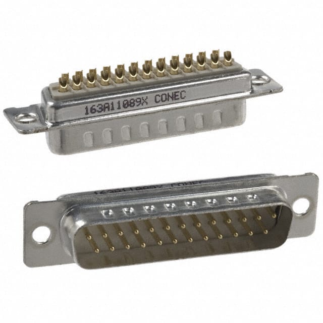 163A11089X CONN D-SUB PLUG 25POS SLDR CUP
