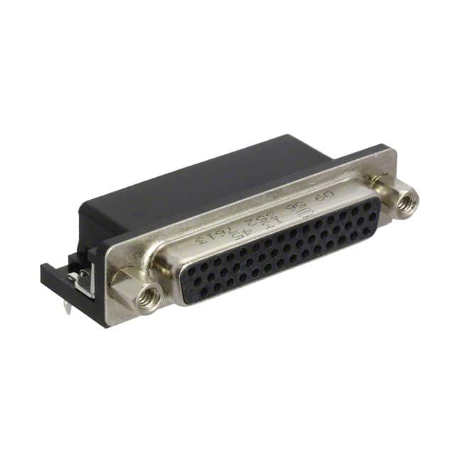 09563527613 CONN D-SUB HD RCPT 44P R/A SLDR