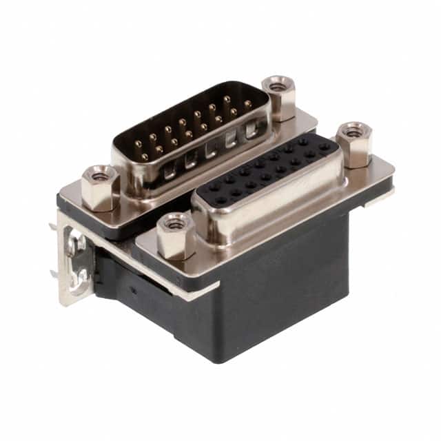 189-015-313R571 CONN D-SUB PLUG/RCPT 15P RA SLDR