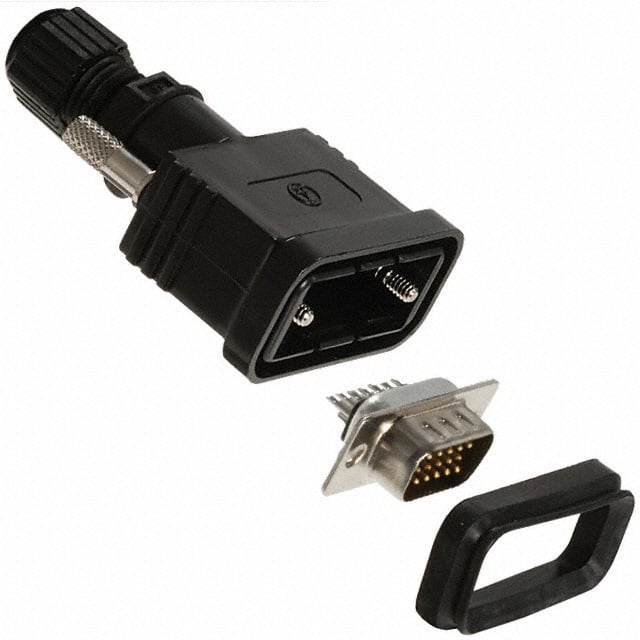 A-HDS15-HOOD-WP CONN D-SUB HD PLUG 15P SLDR CUP