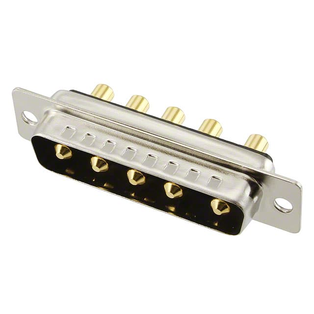 681M5W5103L001 CONN D-SUB PLUG 5P PNL MNT SLDR