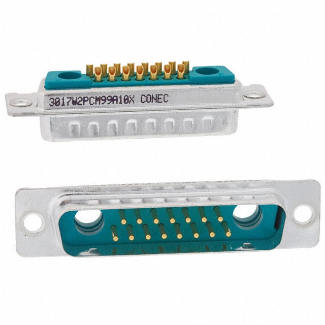 3017W2PCM99A10X CONN D-SUB PLUG 17POS SLDR CUP