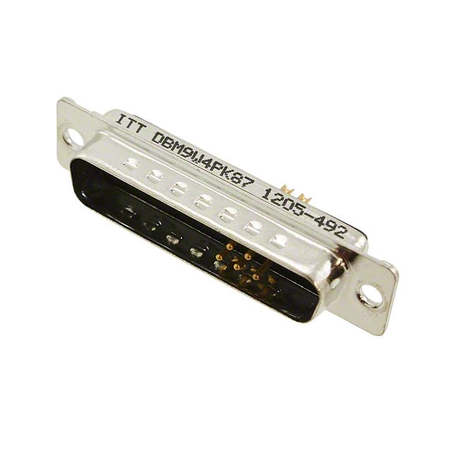 DBM-9W4P-K87 CONN D-SUB PLUG 9POS PNL MNT