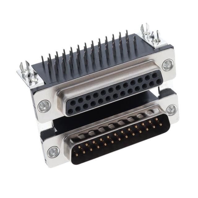 K42X-B25P/S-A4N CONN D-SUB PLUG/RCPT 25P RA SLDR
