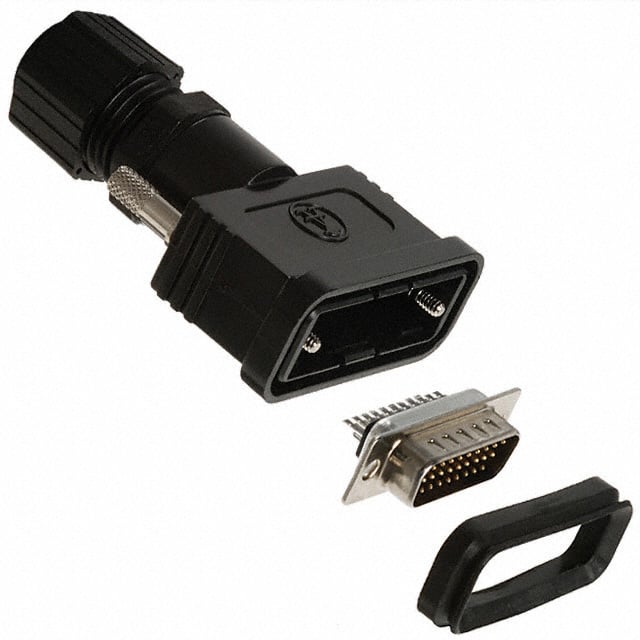 A-HDS26-HOOD-WP CONN D-SUB HD PLUG 26P SLDR CUP