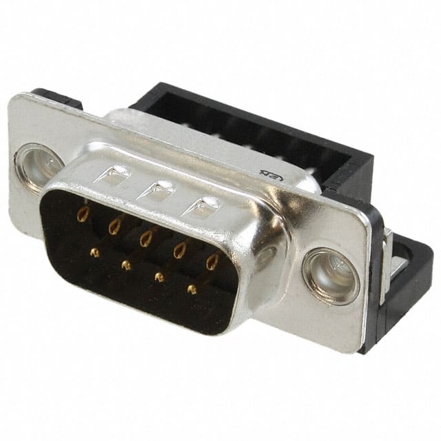 FCE17E09PA440 CONN D-SUB PLUG 9POS R/A SLDR