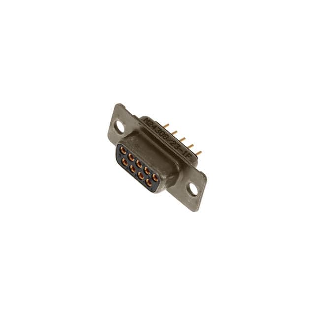 M24308/23-1F CONN DSUB RCPT 9POS PNL MNT SLDR