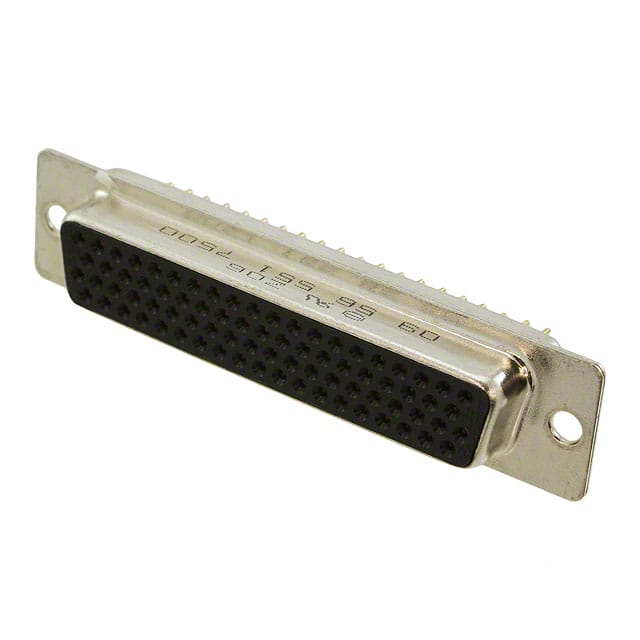 09565517500 CONN D-SUB HD RCPT 78P VERT SLDR
