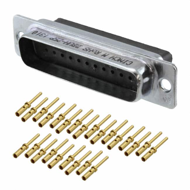 DBUH-25P CONN D-SUB PLUG 25POS CRIMP