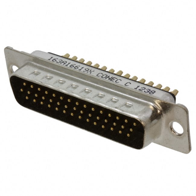 163A16619X CONN D-SUB HD PLUG 44P SLDR CUP