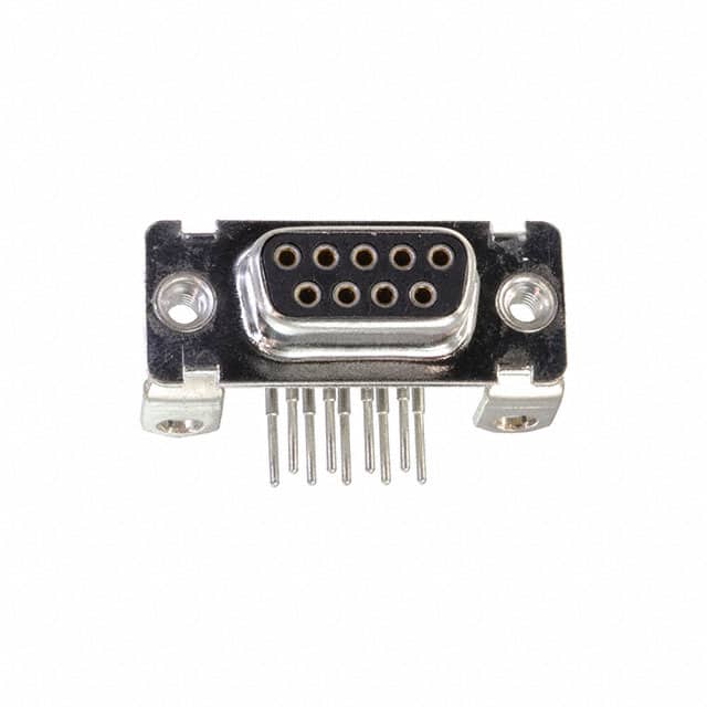 DEMP9SJA197 CONN D-SUB RCPT 9POS R/A SLDR