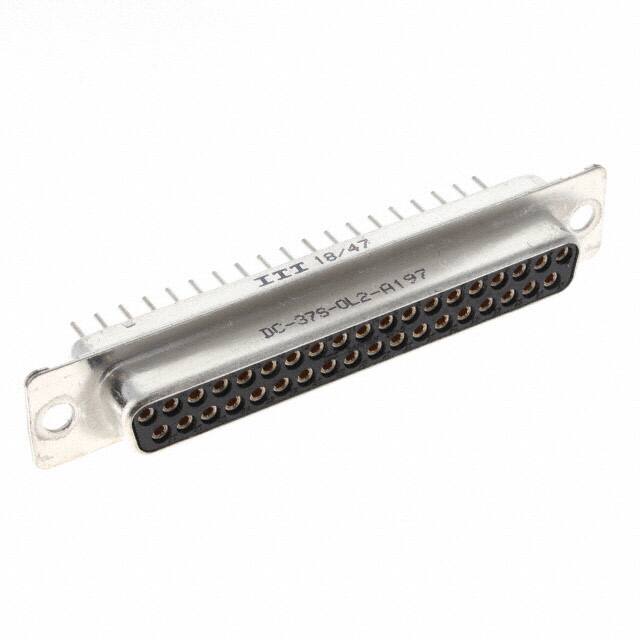 DC-37S-OL2-A197 CONN D-SUB RCPT 37P PNL MNT SLDR