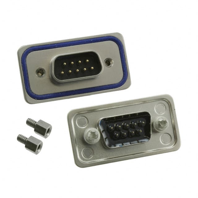 15-000413 CONN D-SUB PLUG 9P PNL MNT SLDR