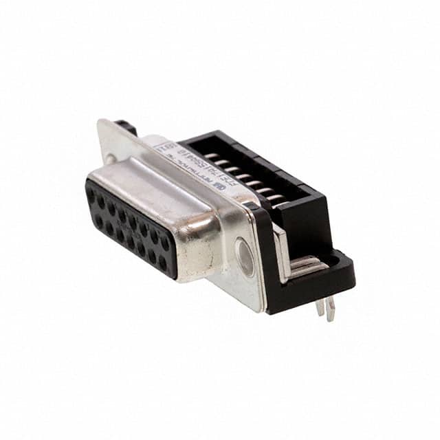 FCE17A15SA410 CONN D-SUB RCPT 15POS R/A SLDR