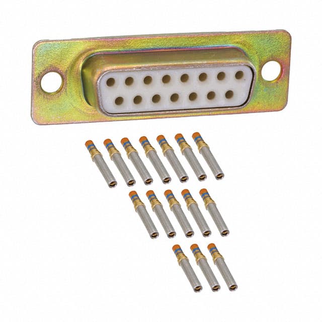 M24308/2-2F CONN DSUB RCPT 15POS PNL MNT