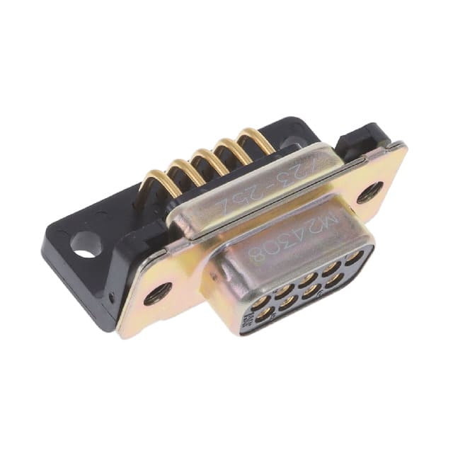1757836-1 CONN D-SUB RCPT 9POS R/A SLDR