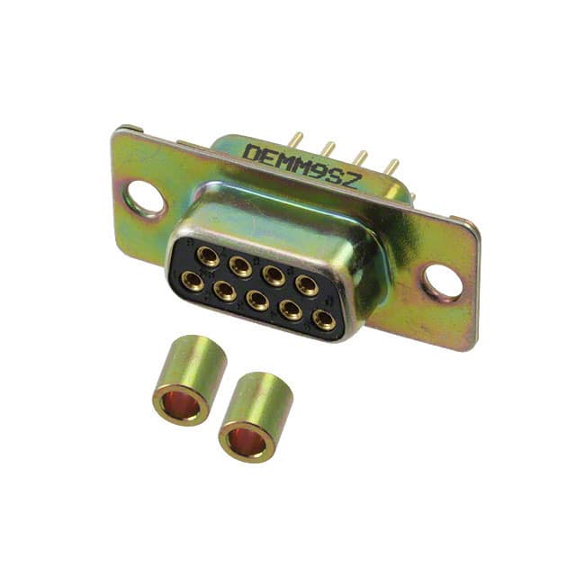 DEMM-9S-Z CONN D-SUB RCPT 9P PNL MNT SLDR