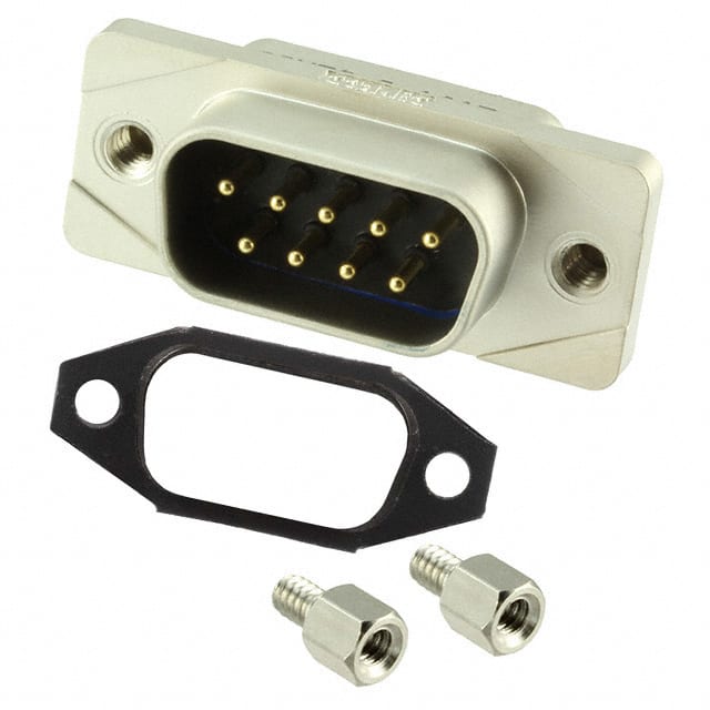 15-006243 CONN D-SUB PLUG 9POS PNL MNT