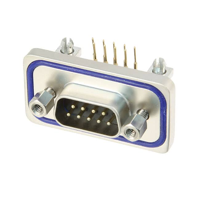 15-000733 CONN D-SUB PLUG 9POS R/A SLDR