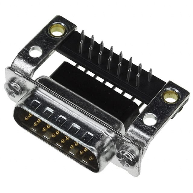 745352-4 CONN D-SUB PLUG 15POS R/A SLDR