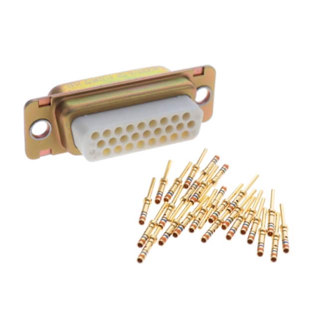 M24308/4-12F DSUB CONN,CRIMP, PLUG, CADMIUM