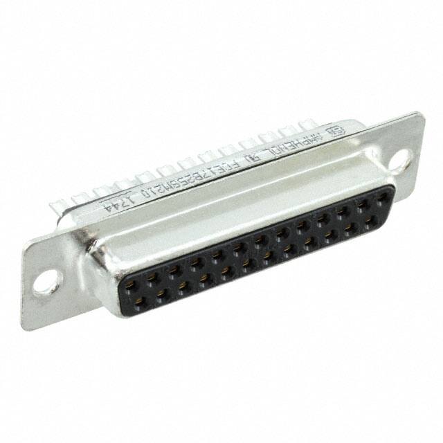FCE17B25SM210 CONN D-SUB RCPT 25POS SLDR CUP