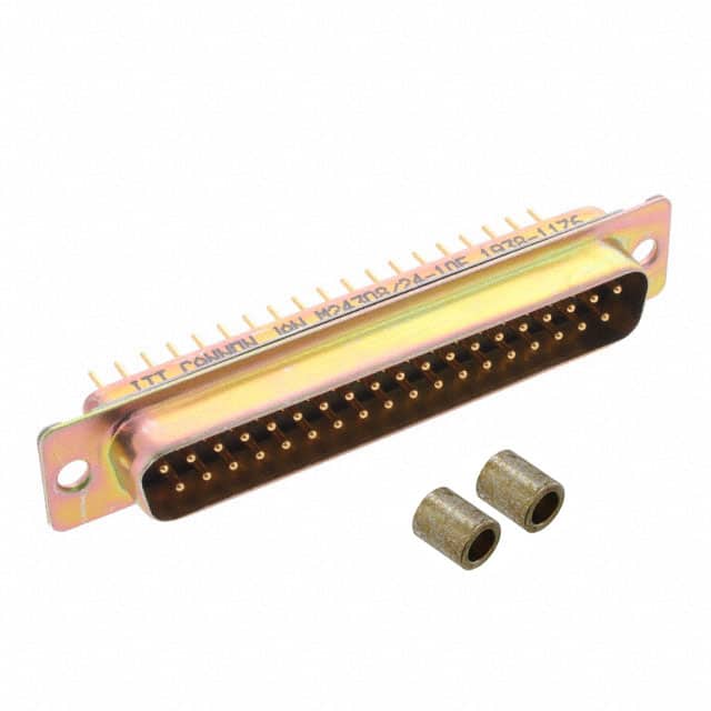 M24308/24-10F CONN DSUB PLUG 37POS PNL MNT SLD
