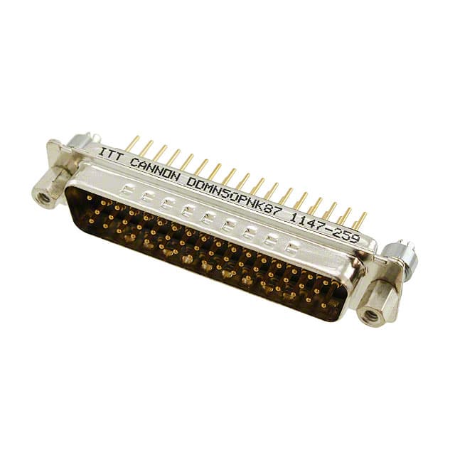 DDMN-50P-N-K87 CONN D-SUB PLUG 50P PNL MNT SLDR
