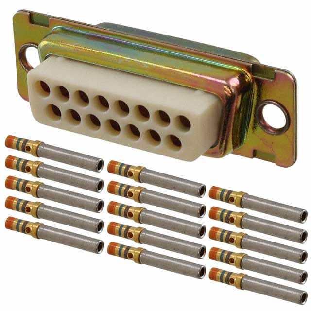 DAMAM-15S CONN D-SUB RCP 15P PNL MT CRIMP