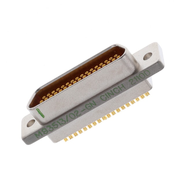 M83513/02-GN 51 POS RCPT SOLDER CUP NI PLTD